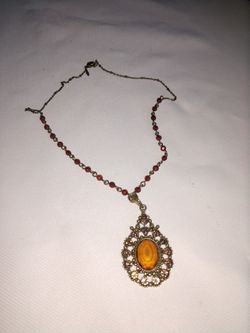 Costume vintage style necklace