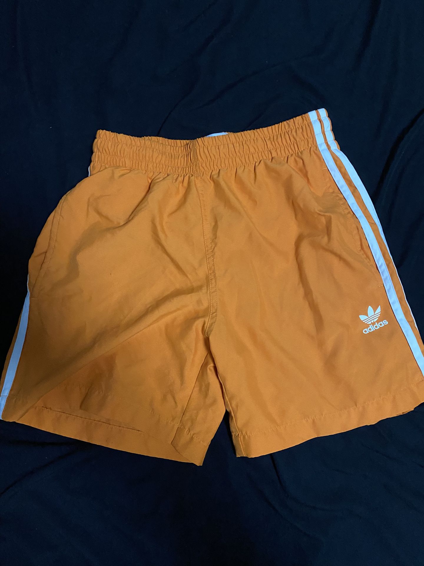 Orange Adidas Shorts