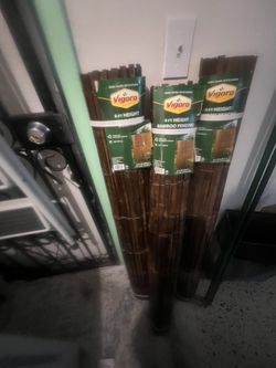 New Bamboo Fence