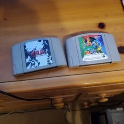 Japanese N64 Console And Game