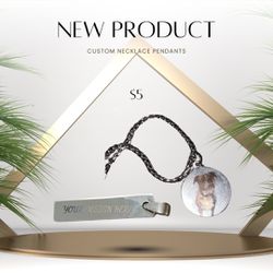 Necklace Pendant - Customizable 