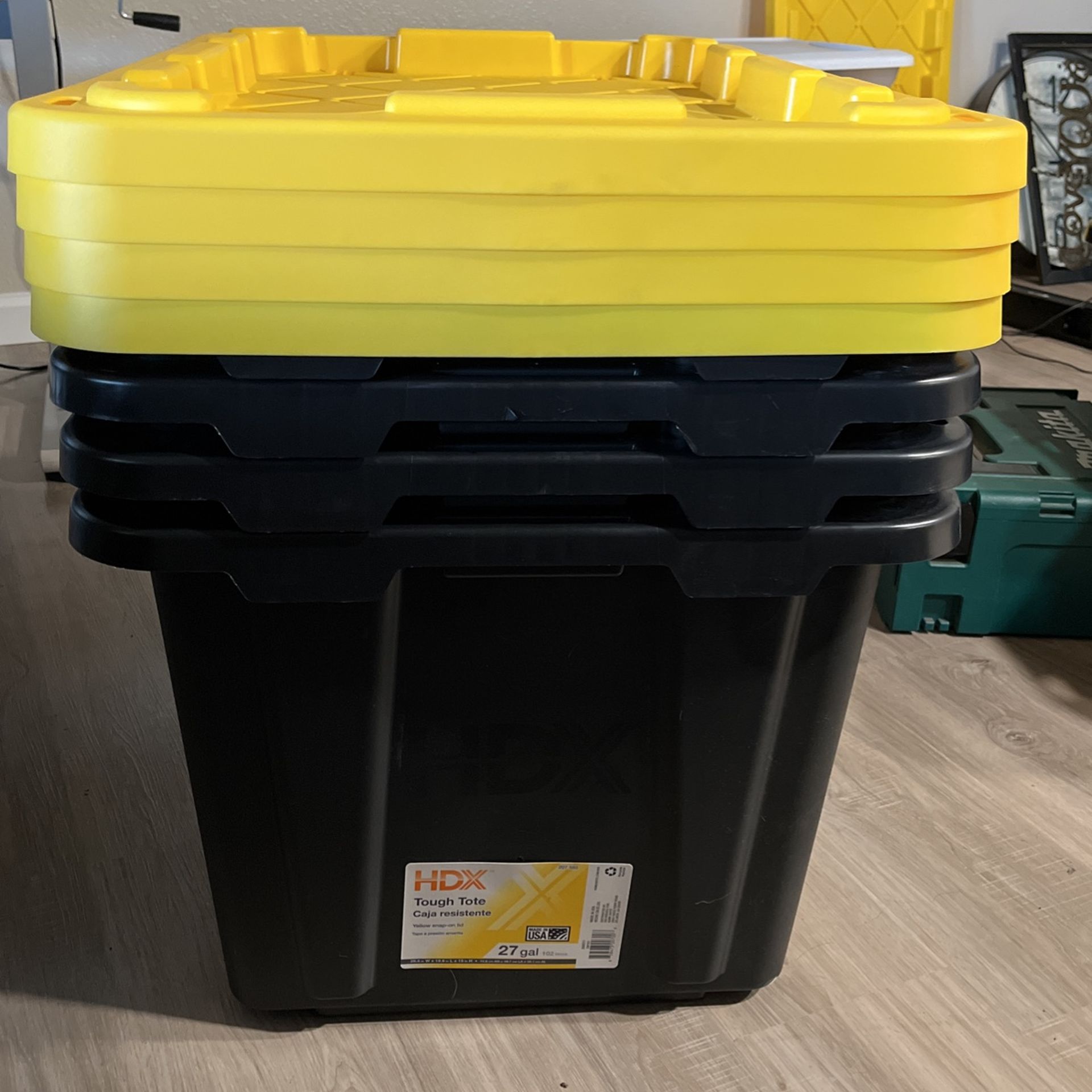 27 Gallon Totes