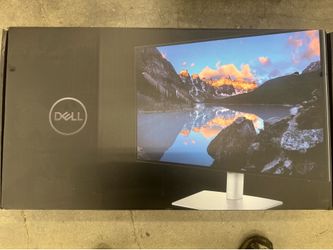 2 Dell UltraSharp 27” monitors
