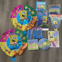 Spongebob Party, Supplies And Decorations