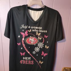 49ers women  shirt