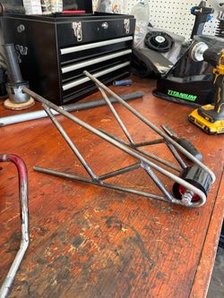 wheelie bar for minibike