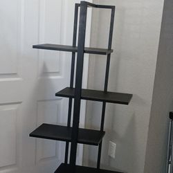 5 tier Black Metal Display Shelf 