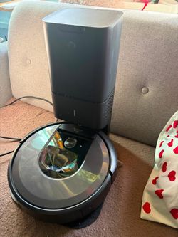 The iRobot Roomba i7+ (a 7550 was given to me as a gift, used, exactly 3 hours ago, and after putting it back in the box, it's practically brand new) 