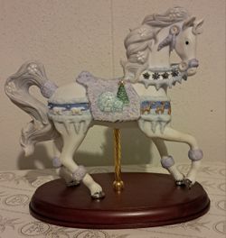 Lenox Christmas Carousel Horse