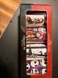 Nightmare before Christmas glassware