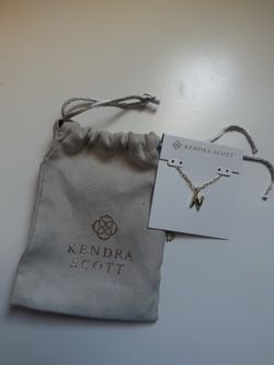 Kendra Scott Gold Initial N Necklace