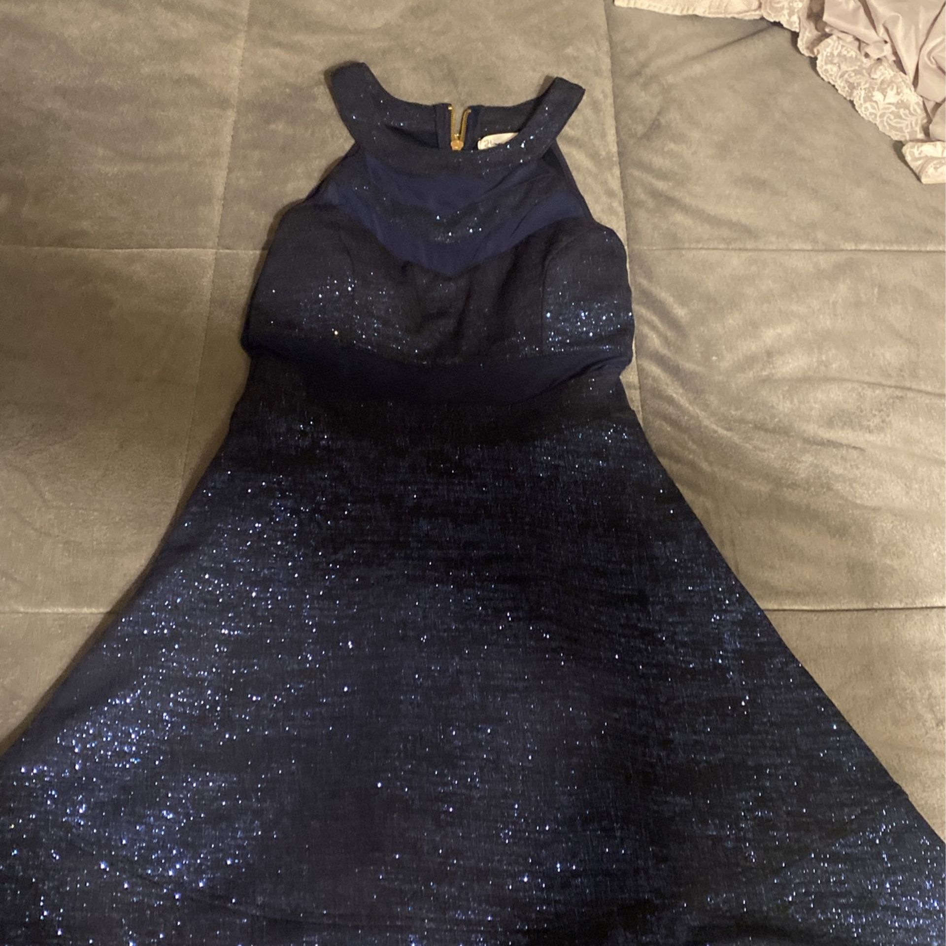 Navy Party Dress