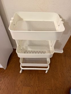 nursery or office rolling cart