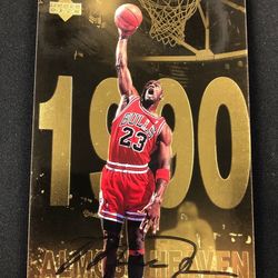 Michael Jordan Upper Deck Gold Series Oversized Cards(1(contact info removed))