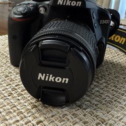 Nikon D3400 DSLR Camera 