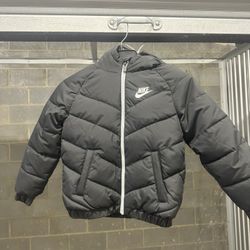 Youth Kid Nike Puffer Bomber Jacket Sz S