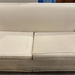 Used White Couch 