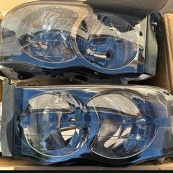 02-05 Dodge Ram Headlights/Faros/
Lights/Calaveras/Luces