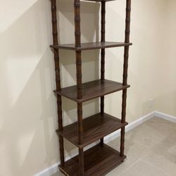 Vintage Shelving Faux Bamboo