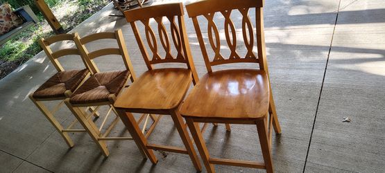 Wooden Bar Chairs