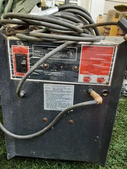 Industrial wheel behind welder