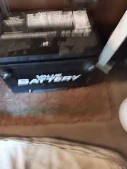 Side post battery 5 months old still new