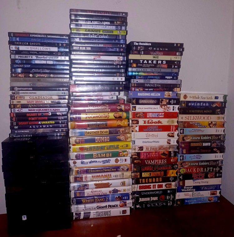 DVD/VHS Movies 