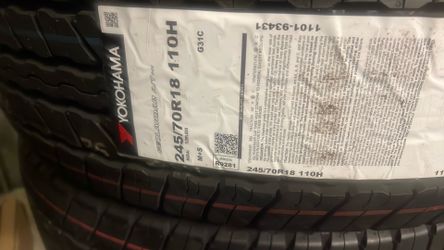 245/70R18 Yokohama Geolandar All-Terrain/All-Season Tires OBO