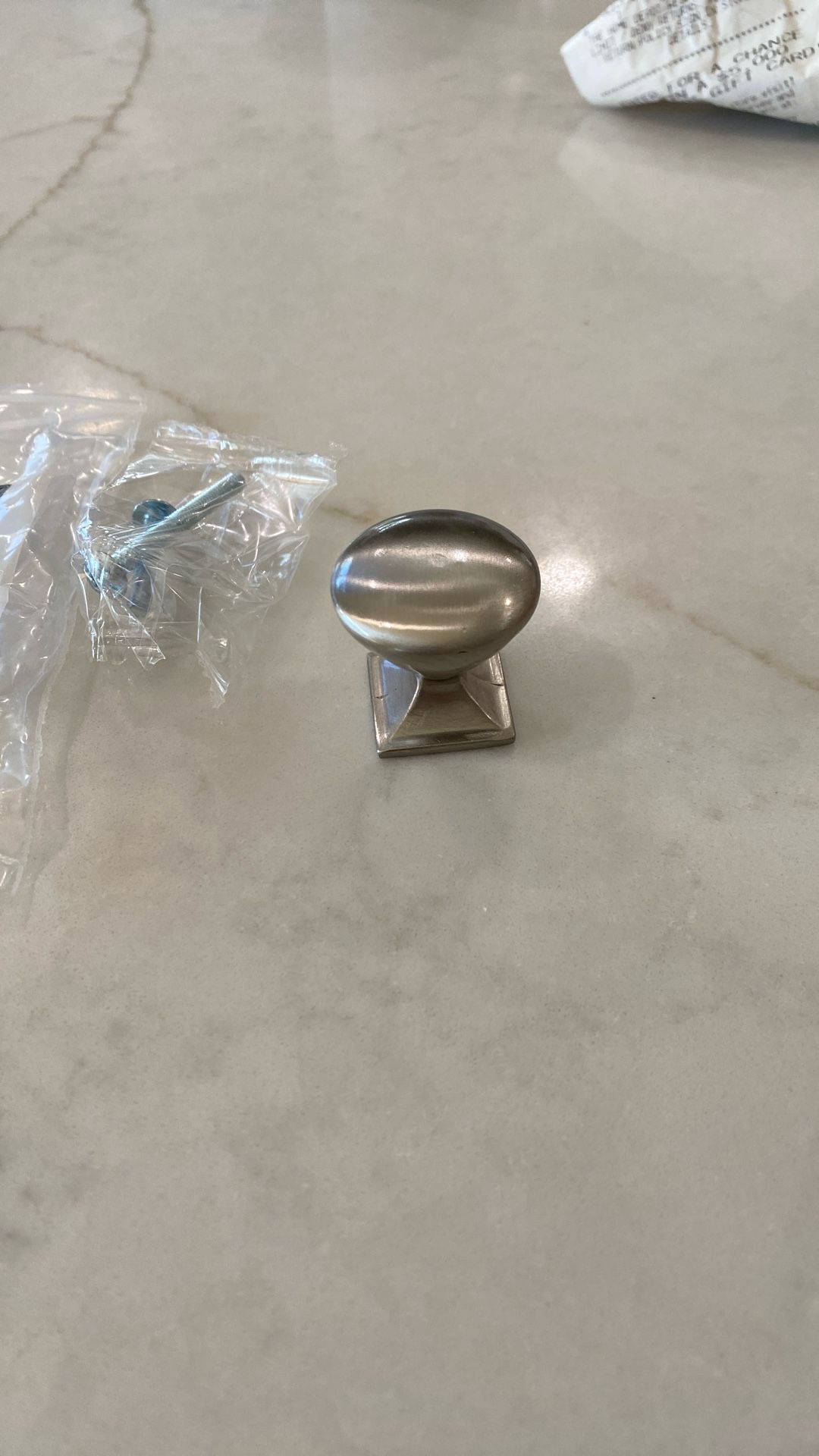 Satin Nickel 32mm Round Knobs