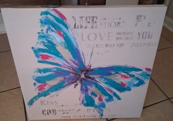 Butterfly Canvas Picture