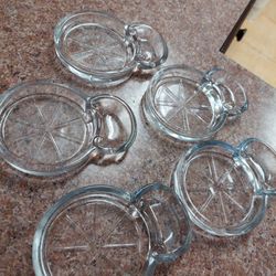 Vintage cigarette coffee mug glass dish