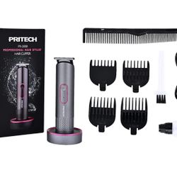 Hair Clipper Beard Trimmer Kit for Men Cordless Hair Mustache Trimmer Hair Cutting Groomer Kit Precision Trimmer Waterproof USB Rechargeable