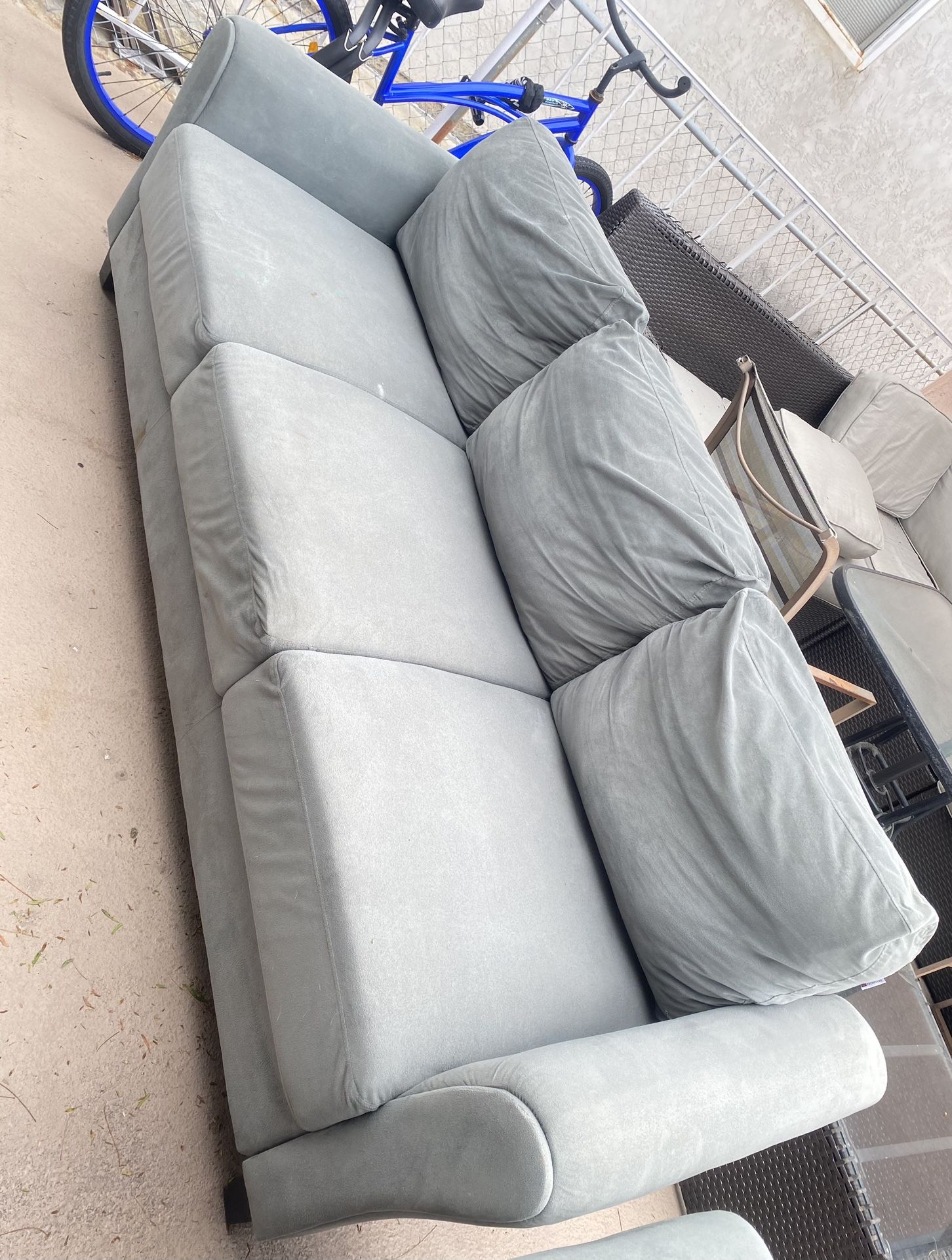 Gray Sofa 