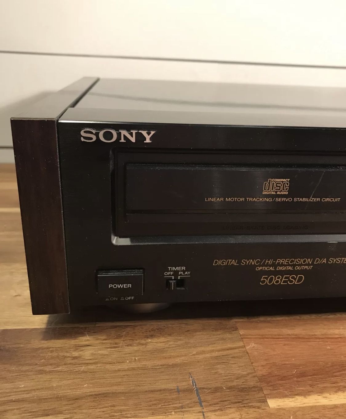 Sony cdp-508esd cd player Transporter made in Japan. Tested & Working But read