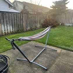 Cloth Hammock And Stand 
