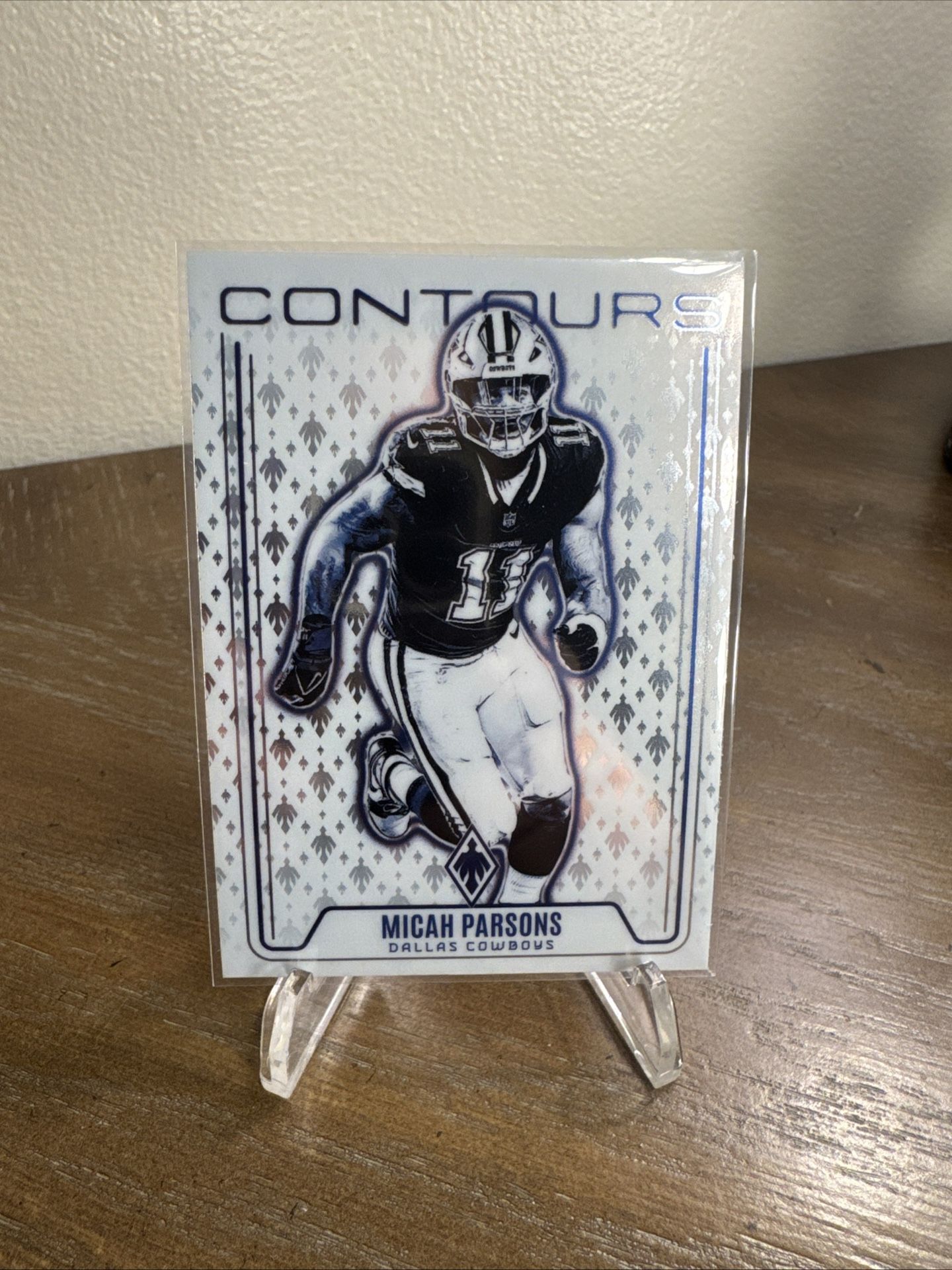 2024 MICAH PARSONS Panini Phoenix Football Contours No. CON-MPS Dallas Cowboys
