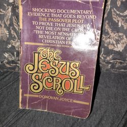 1972 book titled The Jesus Scroll by Australian author Donovan Joyce