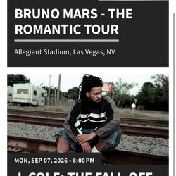 Crypto Arena Jcole 5 Tickets 9/7/2026