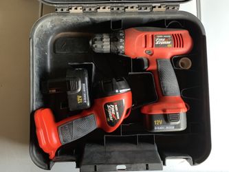 Black & Decker drill/light