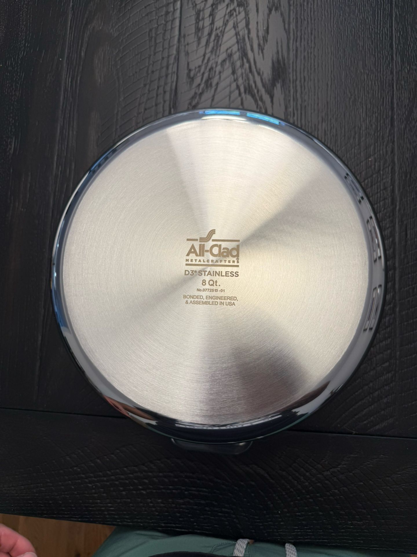 New All Clad 8 Quart Pot With Lid