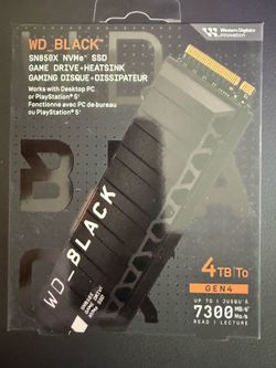 4TB SSD WD_Black