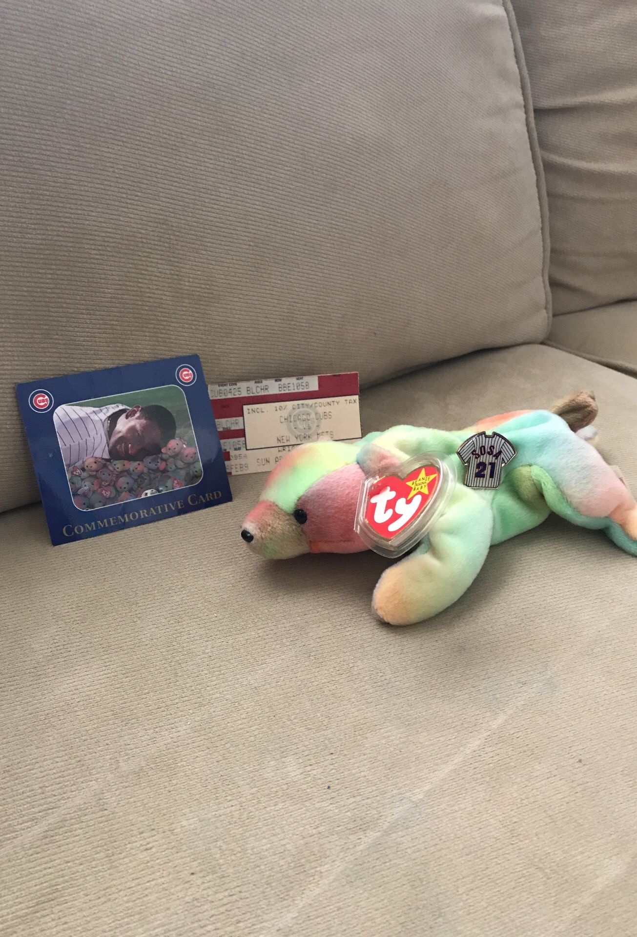 Sammy sosa beanie baby worth cheap