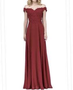 Burgundy wine dress Size Small