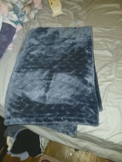 Soft Grey Blanket 