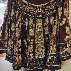 Boho Vintage Skirt Women's Small