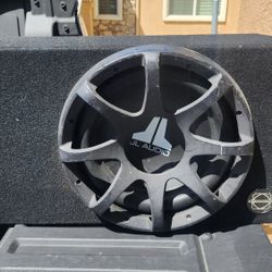 12 Inch JL Audio Subwoofer With Ported Box