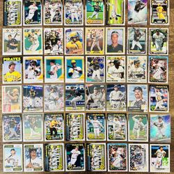 Pittsburgh Pirates Card Lot (84) RCs, Cruz, McCutchen, Davis, Skenes