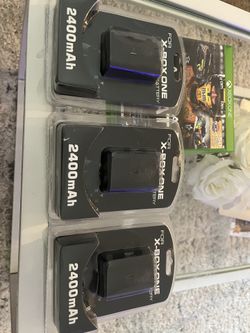Rechargeable Battery Pack Charger 2400mAh for XBOX ONE WIRELESS CONTROLLER