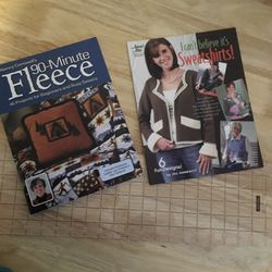 Books for sewing fleece and sweat shirts