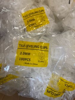Bulk Tile Leveling System Kit - Reusable Wedges & Clips (3.0mm) - Wholesale Price!